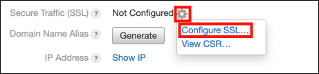 Configure SSL