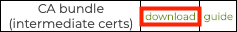CA bundle
